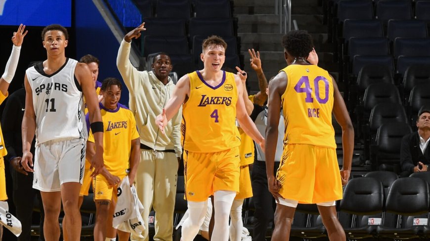 2025 California Classic Summer League: Lakers Stage Late Comeback to Beat Spurs