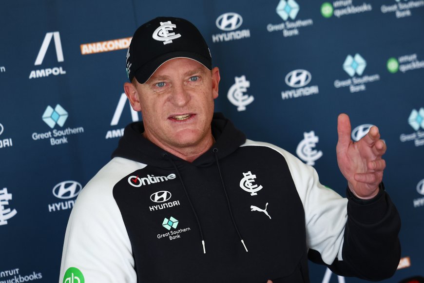 Carlton Coach Michael Voss Condemns Fan Threat with Strong Message
