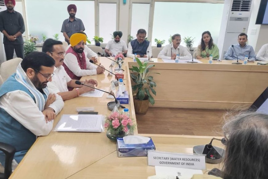 Centre Holds Talks with Punjab and Haryana CMs to Resolve SYL Dispute