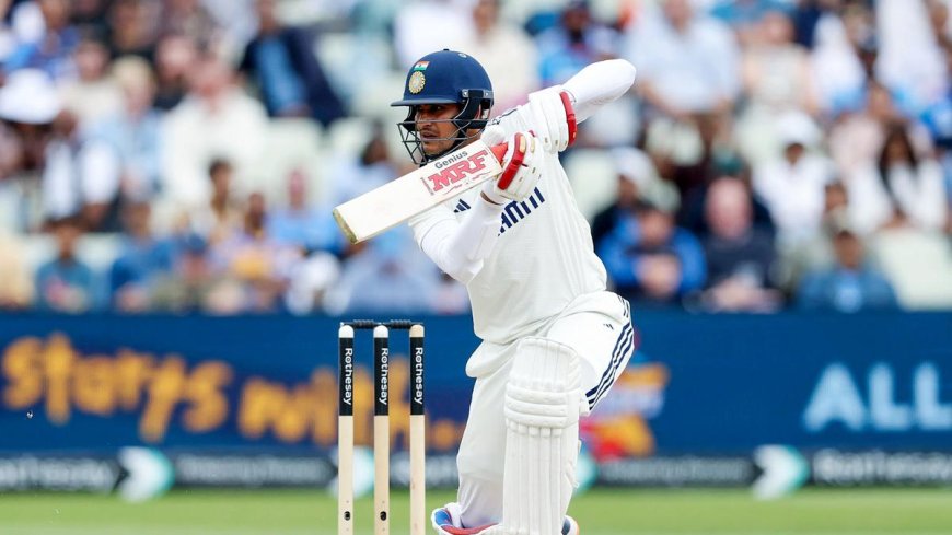 Shubman Gill Enters Top-10 ICC Test Batting Rankings for First Time