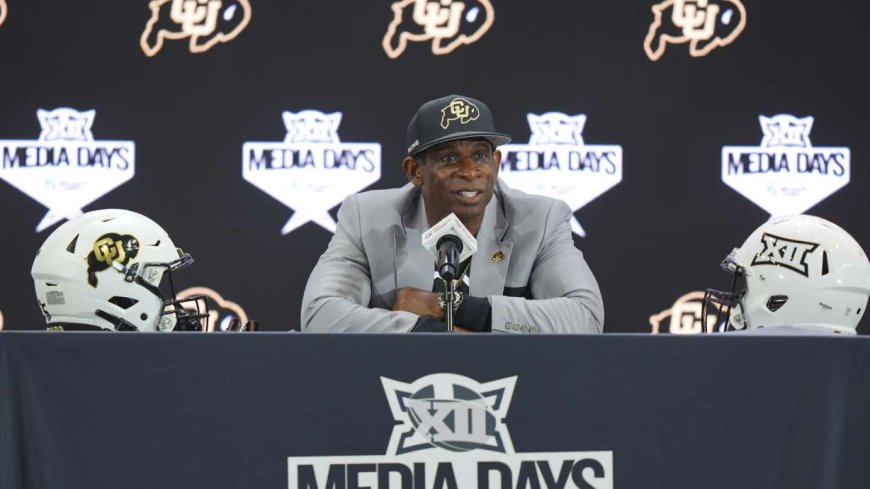 5 Key Points from Colorado Coach Deion Sanders at Big 12 Media Days