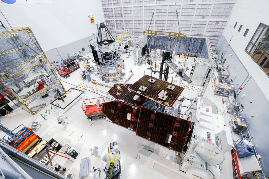 NASA's Roman Space Telescope Gets Solar Panels Installed