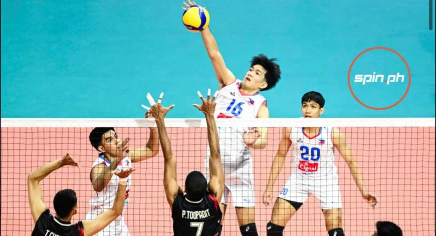 Thailand Defeats Alas Men in SEA V.League Match in Candon