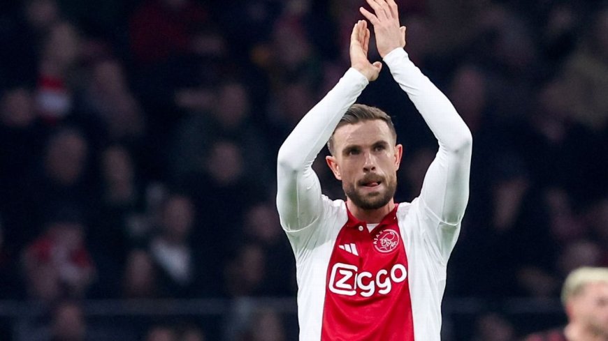 Jordan Henderson leaves Ajax with future plans uncertain