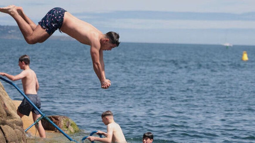 Swimmers Urged to Be Cautious During Hot Weekend