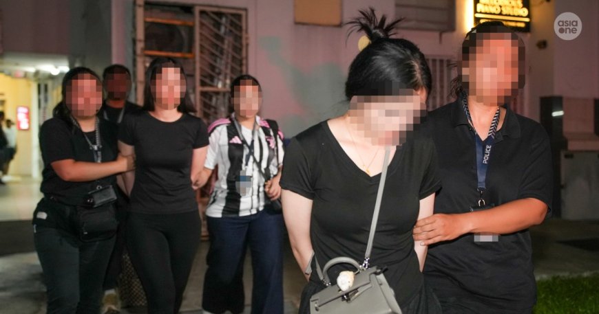 4 Women Arrested in Yishun for Allegedly Offering Illegal Services Disguised as Massages