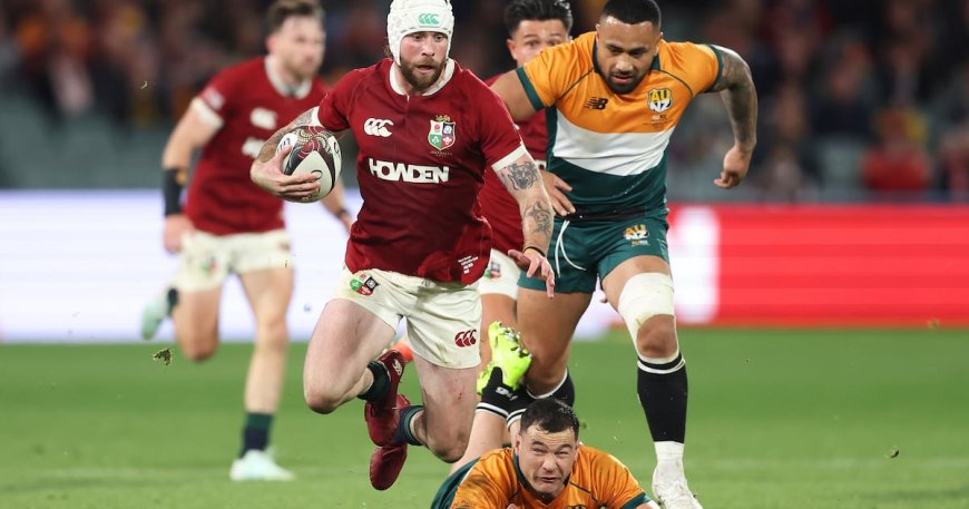 British & Irish Lions Shine in Impressive Victory Against AUNZ Invitational XV