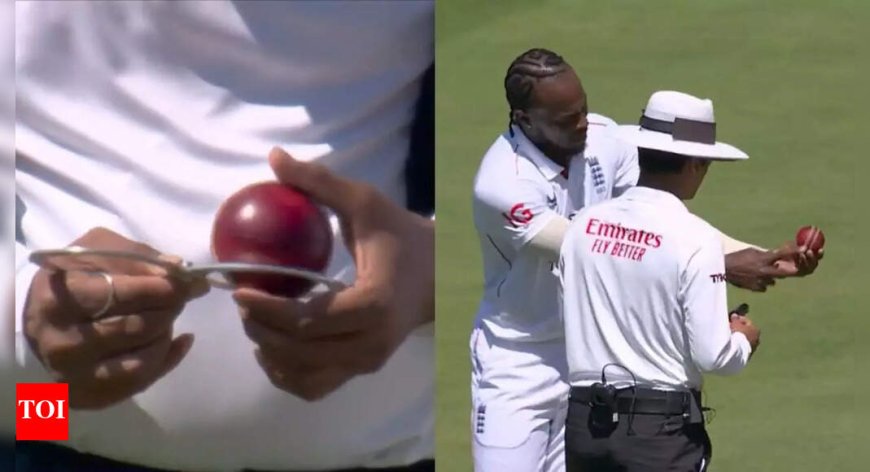 Jofra Archer Upset with Ball Shape Drama at Lord's - Watch Video