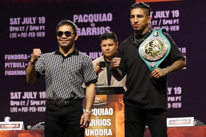 Manny Pacquiao Vs. Mario Barrios: Full Boxing Fight Card Details