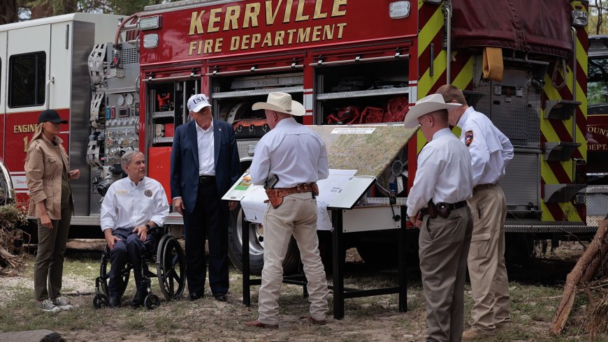 Trump Visits Flood-Affected Texas as FEMA's Future Remains Uncertain