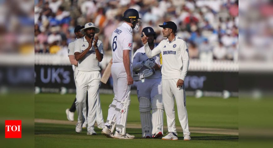 Shubman Gill and Zak Crawley's Heated Exchange at Lord's - Ex-India Coach Reacts