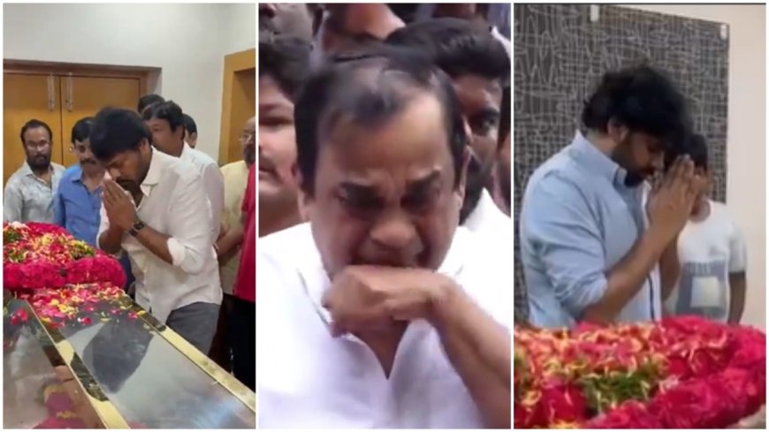 Telugu actor Kota Srinivasa Rao passes away: Chiranjeevi, Pawan Kalyan pay respects at funeral