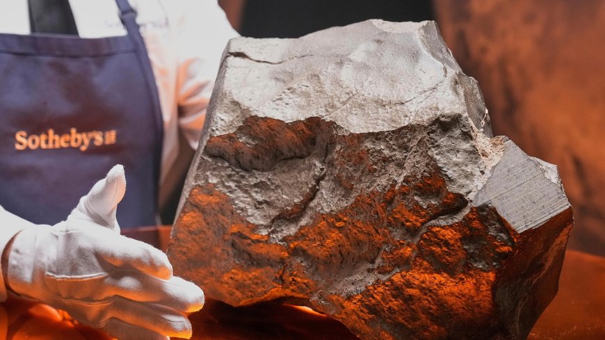 Largest Piece of Mars Found on Earth Up for Auction in New York