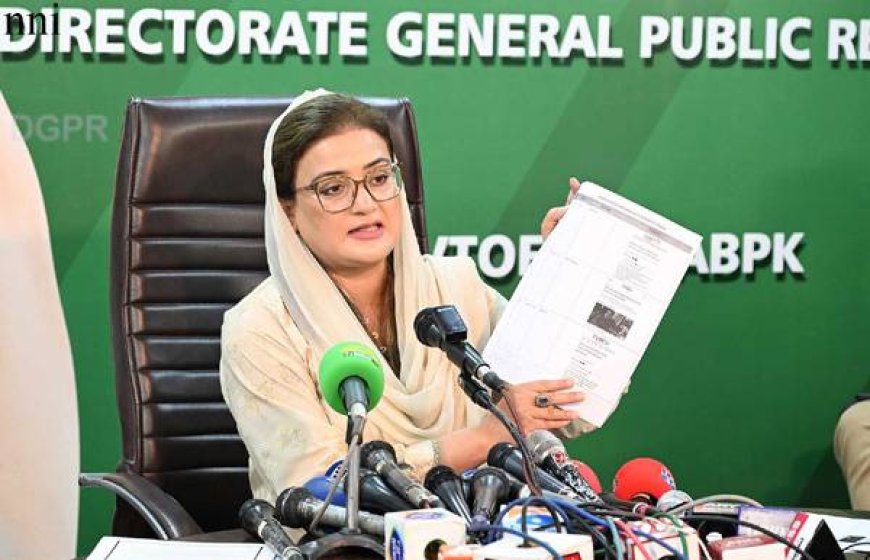 Punjab Minister Azma Bokhari Criticizes KP CM Gandapur, Stresses Punjab's Development and Support for Kashmir Cause