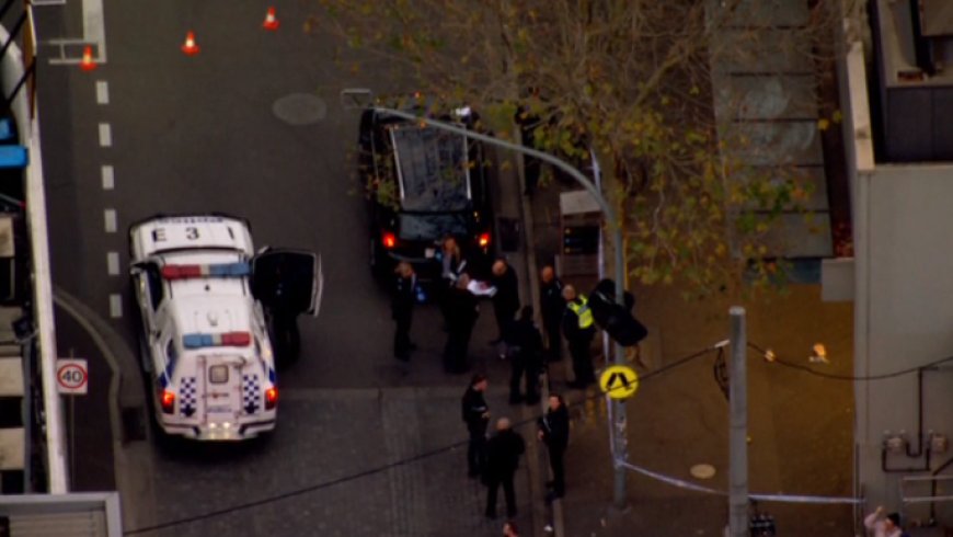 Man injured in stabbing outside Moonee Ponds Central shopping centre in Melbourne