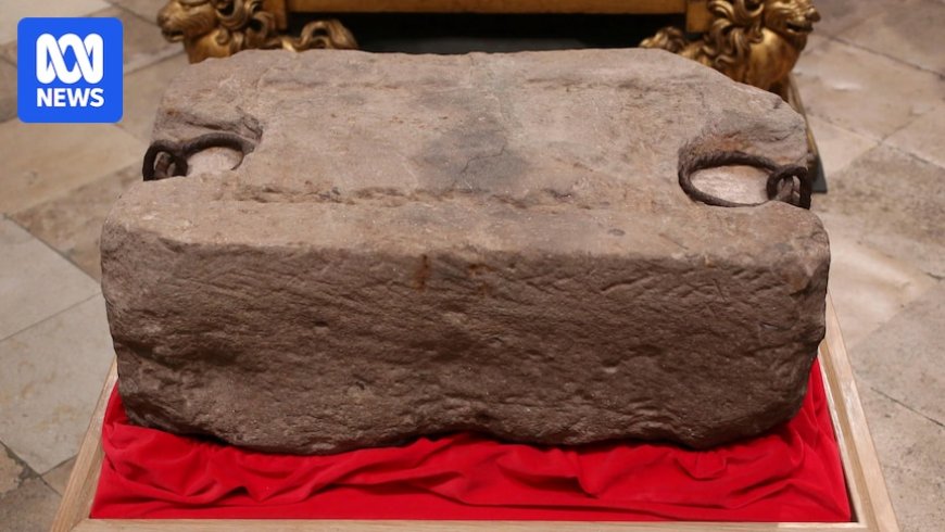 Australian man charged with damaging Stone of Scone case in Scotland