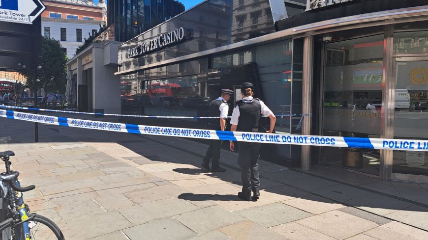 Three arrested after man fatally stabbed near luxury hotel in Knightsbridge