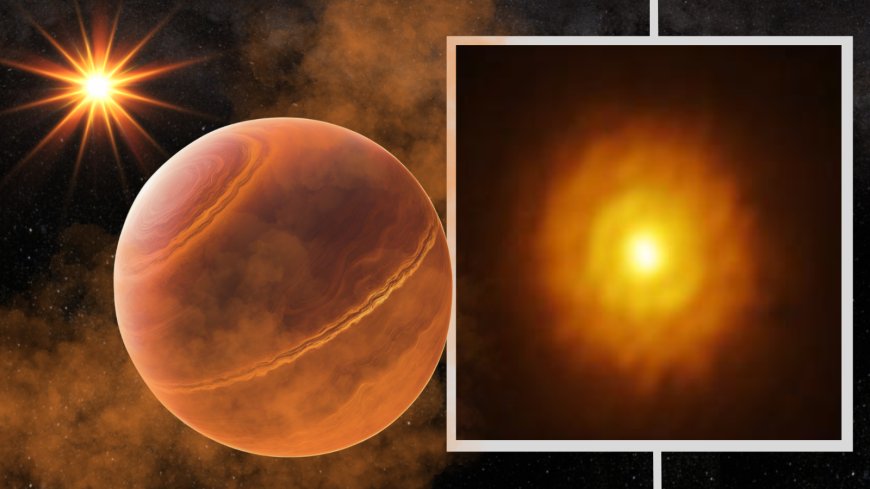 Astronomers Find Giant Exoplanet in 'Stellar Fog' Around Young Star
