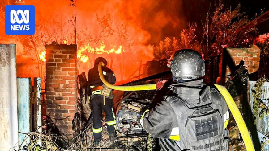 Russian Drones Strike Ukraine, Injuring 15 in Zelenskyy's Hometown