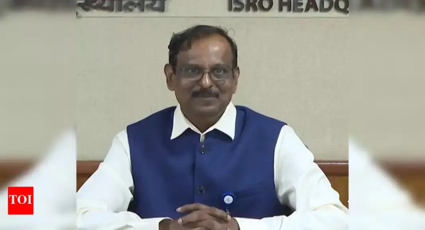 India Plans to Launch Space Station by 2040, Says ISRO Chief