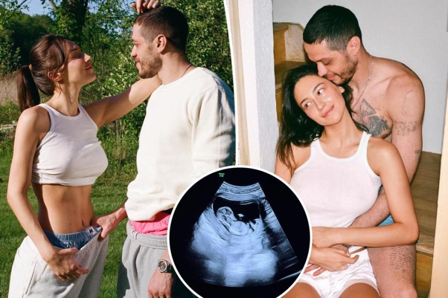 Pete Davidson's girlfriend Elsie Hewitt announces pregnancy with their first baby