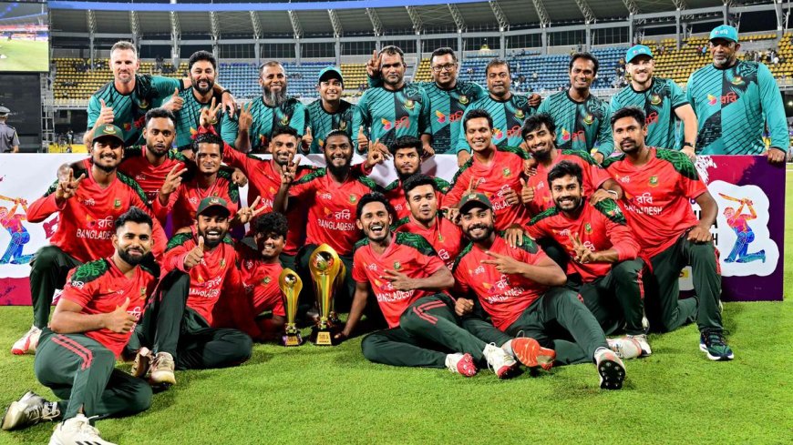 Bangladesh Defeats Sri Lanka in 3rd T20I, Wins Series 2-1: Highlights