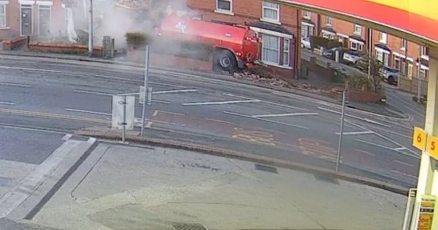 Mercedes Driver High on Cocaine Causes Chaos as Tractor Ploughs into Houses
