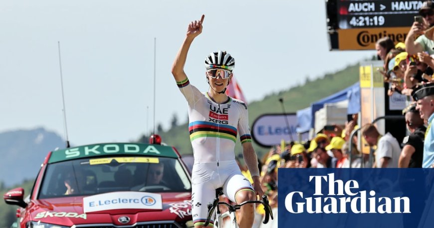 Tour de France: Pogacar dominates stage 12 in Pyrenees, extends lead