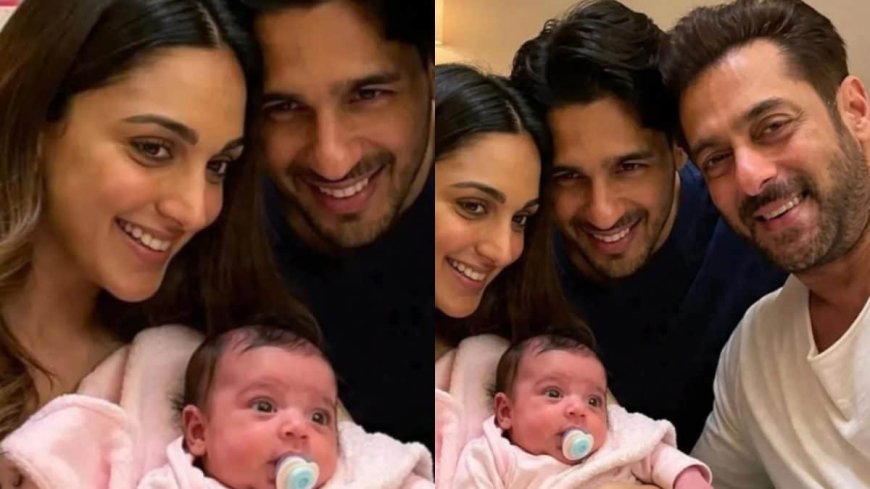 Kiara Advani and Sidharth Malhotra Not Seen with Baby in Viral Photo with Salman Khan