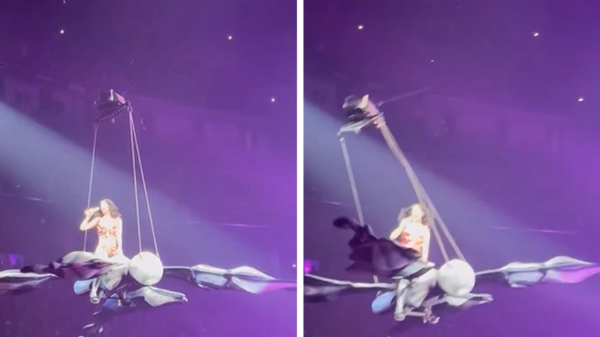 Katy Perry Experiences Scary Mishap with Butterfly Prop During 'Lifetimes' Tour