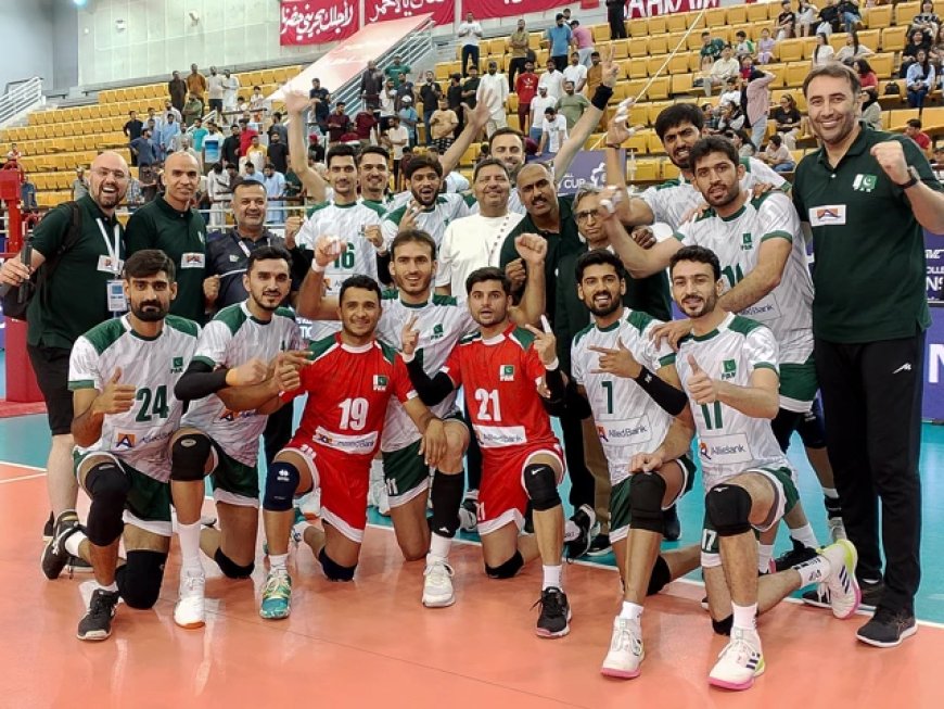 Pakistan Wins Asian U-16 Volleyball Championship by Beating Iran