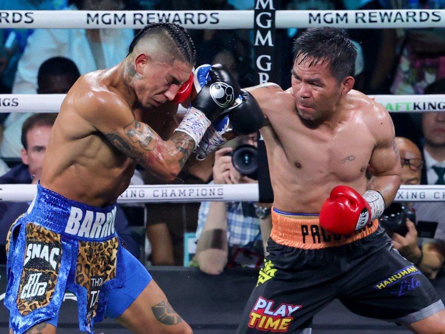 Manny Pacquiao and Mario Barrios Fight Ends in Draw
