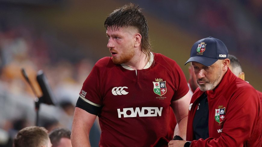 Gregor Brown called up as British and Irish Lions monitor Joe McCarthy's injury