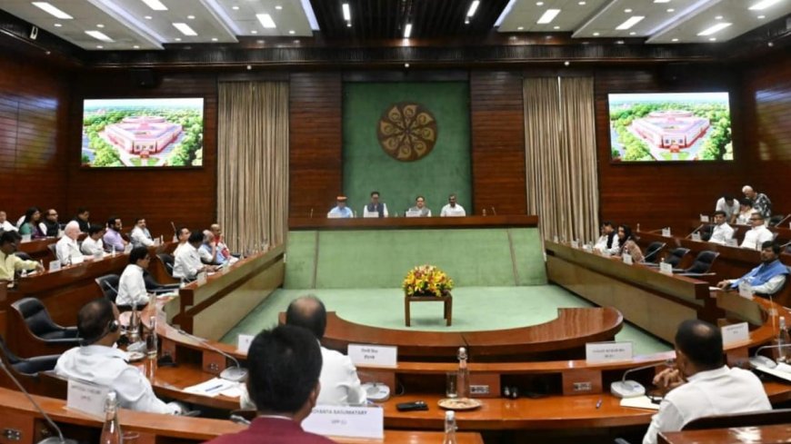 Key Issues Raised in All-Party Meeting Ahead of Parliament Monsoon Session