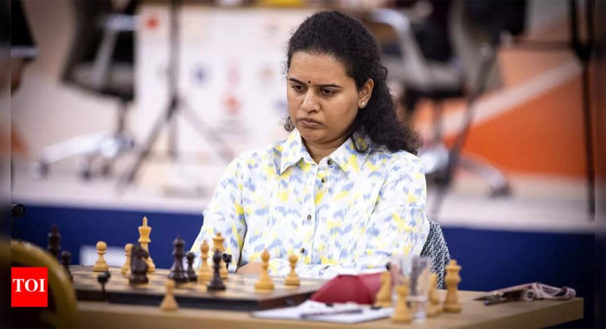 Koneru Humpy Makes History as First Indian Woman in FIDE Women's World Cup Semifinals