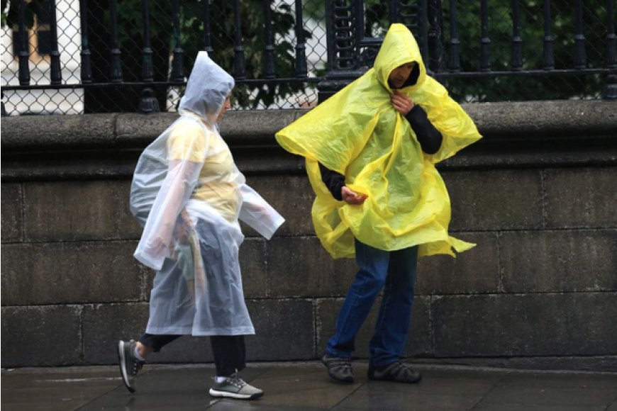 Met Éireann Issues Status Orange Rain and Thunderstorm Warnings for Four Counties