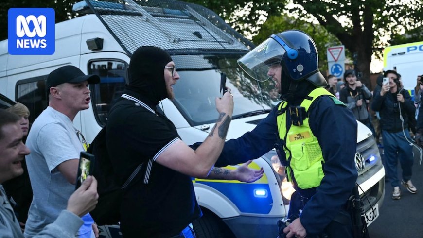 Violent protest erupts in UK after asylum seeker charged with sexual assault