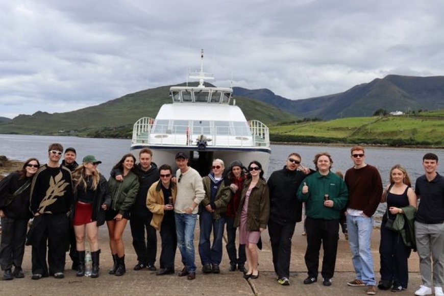 Lewis Capaldi, Sam Fender, and Fontaines DC Spotted Enjoying a Boat Tour in Co Mayo