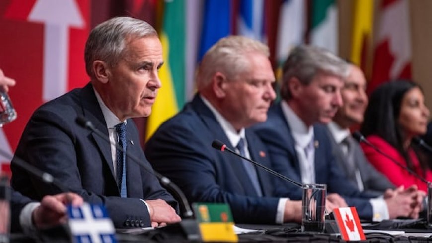 Carney to update premiers on U.S. trade talks at Muskoka summit