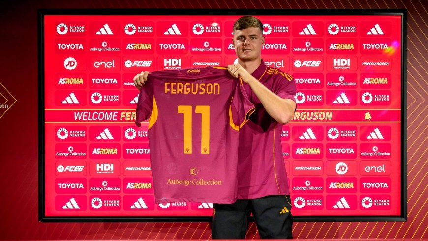 Republic of Ireland's Evan Ferguson joins Roma on loan