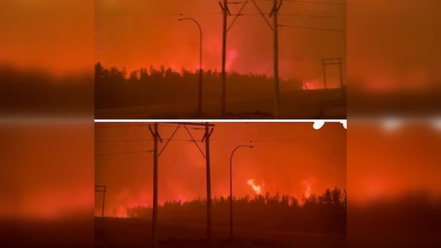Leaf Rapids Home Damaged by Wildfire After Flames Crossed River