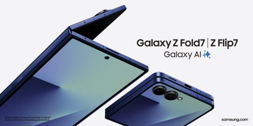 Samsung Launches Galaxy Z Fold7, Galaxy Z Flip7, and Galaxy Watch8 Series Globally