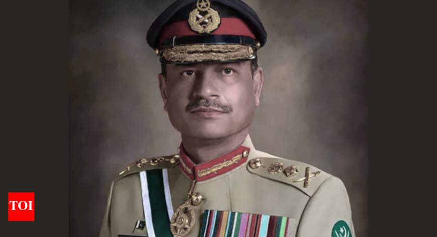 Pakistani Army Chief Visits China to Strengthen Ties, Meets Vice President and Top Military Official