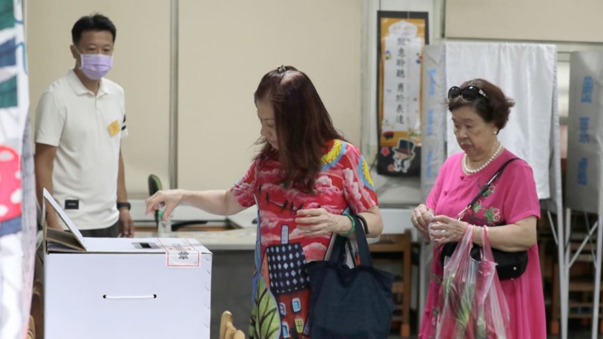 Taiwan holds crucial recall election