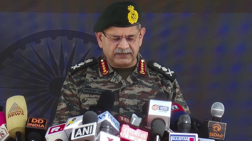 Indian Army Chief Dwivedi Sends Strong Message to Pakistan with Operation Sindoor Strikes