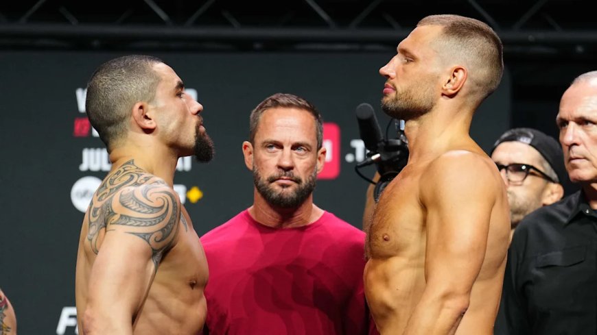 UFC Abu Dhabi Live Updates: Whittaker vs. de Ridder Fight Results and Highlights