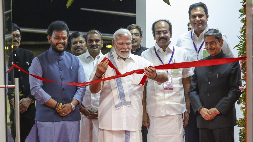 PM Modi launches projects worth ₹4,900 crore in Tamil Nadu
