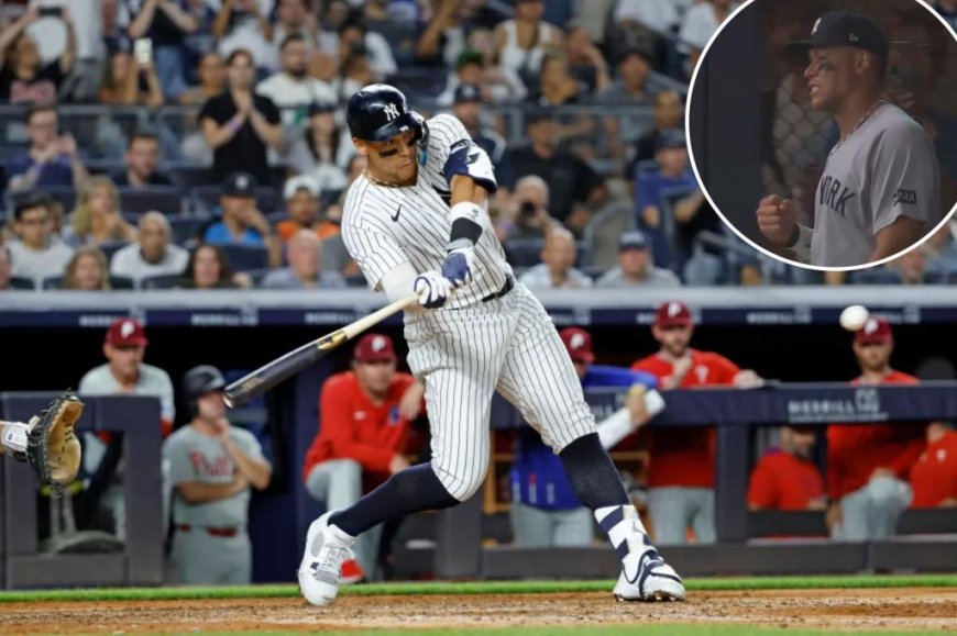 Aaron Judge undergoes testing for elbow issue in Yankees injury scare