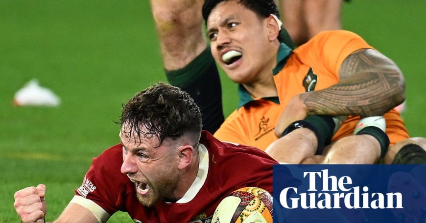 Hugo Keenan's thrilling try secures Lions' series win over Wallabies