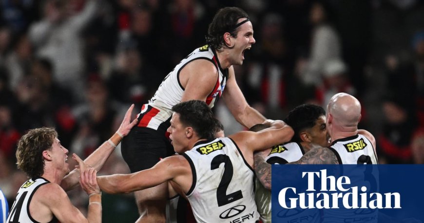 St Kilda's Epic Comeback Makes AFL/VFL History Against Melbourne